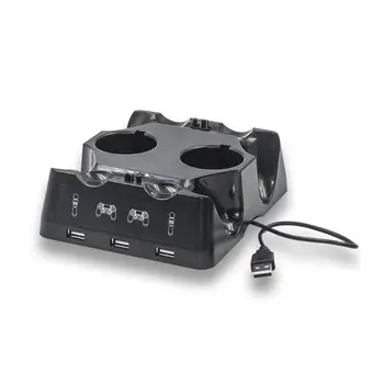 

Charging Dock Station Charger Cradle USB Charger Stand Holder For Playstation 4 PS4 Slim Pro PS VR PS Move Accessories