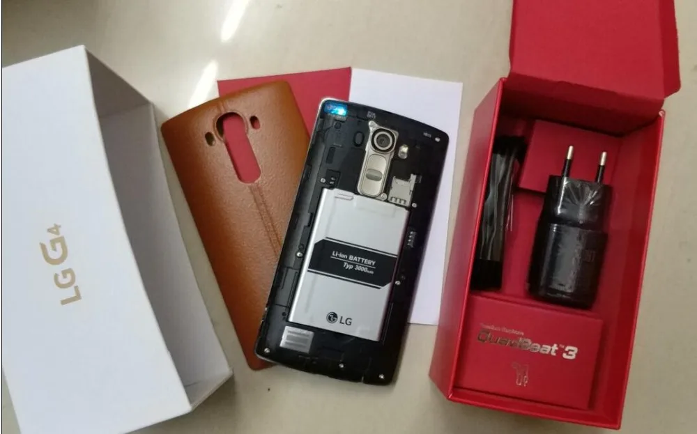 Оригинальный разблокированный сотовый телефон LG G4 H815 H810 с шестиядерным