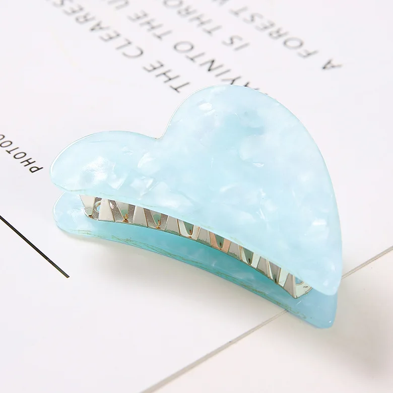

1PC Boutique Women Hair Clip Large Size Acrylic Hairpins Women Hair Crab Hair Claws Women Make UP Washing Tool Hair Accessories