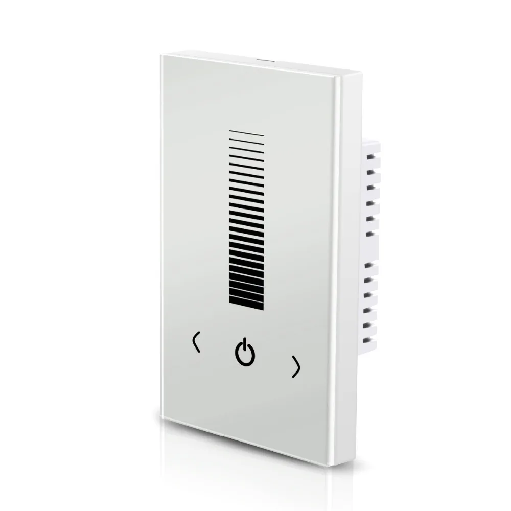 SuperNight DC12-24V LED Controller Glass Touch Panel Wall Switch Brightness Single Color Dimmer Adapter for LED Strip Light Lamp (13)