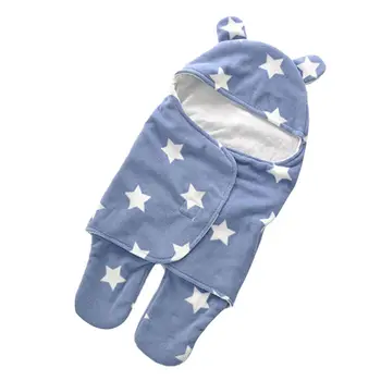 

Spring Autumn Thin Infant Swaddle Baby Sleeping Bag For Newborns Double Layers Baby Sleep Sacks Baby Pram Blankets