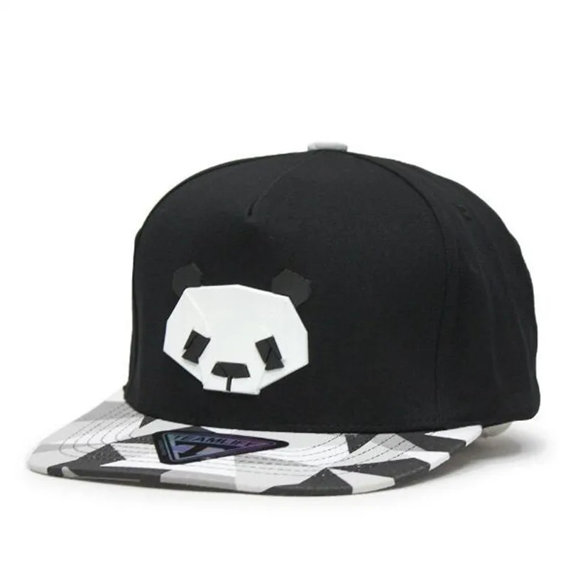 

2017 new Panda Pattern Hip-hop Cap Unisex Hats Adjustable Buckle Baseball Cap