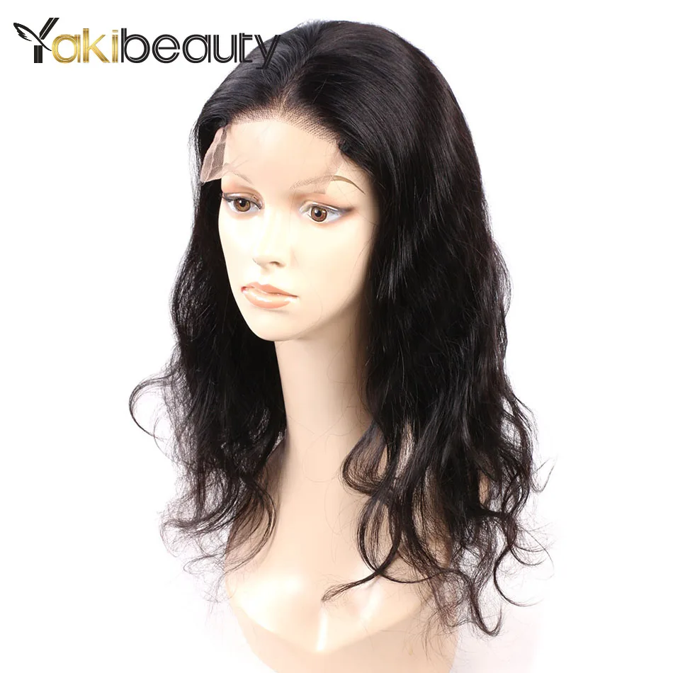 Yakibeauty 44 Lace Front U part Wigs Malaysian Body Wave Human Hair Wigs 150% Density Remy Hair Wig Pre Plucked With Baby Hair (16)