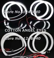 2018 NIEUWE KATOENEN LED Angel eyes Halo ring kit voor MAZDA3 mazda 3 atenza axela M3 Sedan hatchback 2004- 2011 hoge helderheid