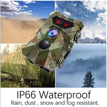 Цифровая охотничья камера 2," lcd HD 1080P видео 16MP фото скаутинг камера 0,2 s Время срабатывания IP66 водонепроницаемый H903