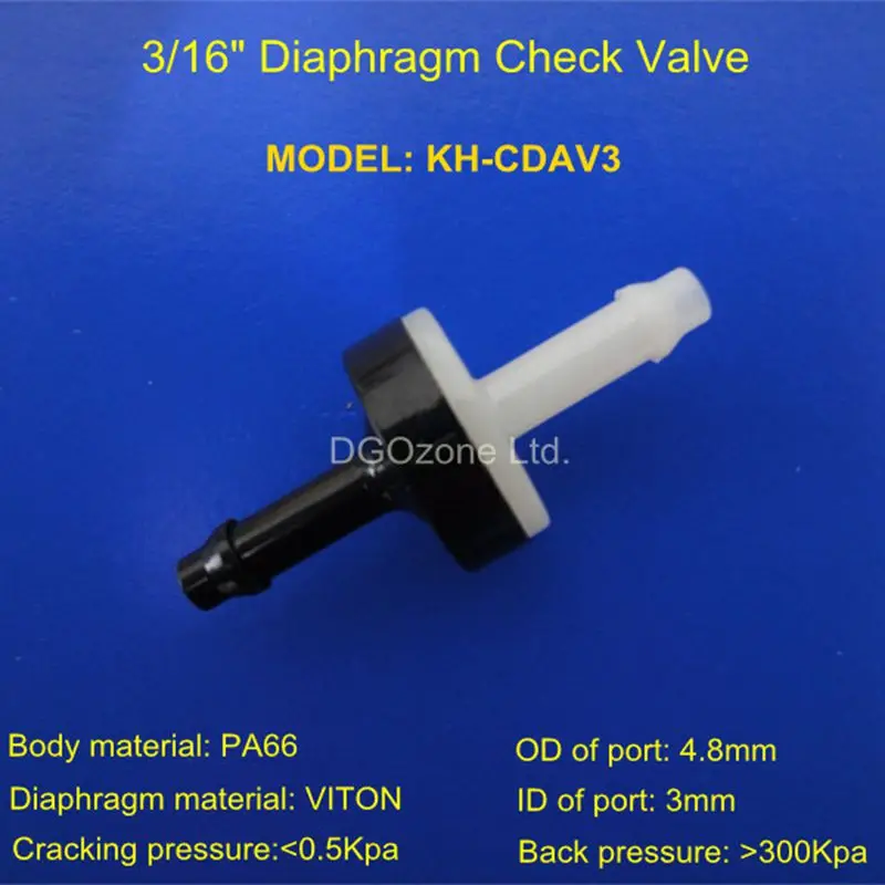 

PA66 plastic check valve non-return valve one way Check Valve Gas Liquid