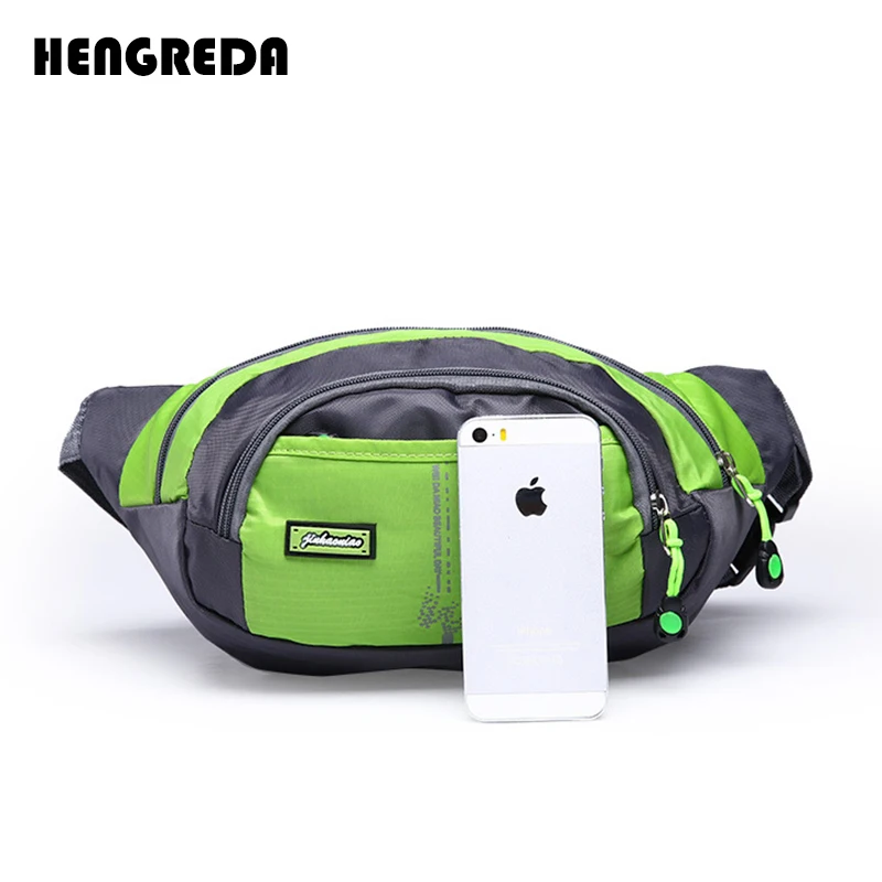 Женская поясная сумка, Мужская оксфордская Сумка-бум, Hengreda, легкая набедренная сумка, сумка-слинг с 3 карманами на молнии для путешествий