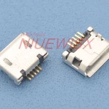 100 шт микро USB 5pin DIP гнездовой разъем для мобильного телефона мини usb разъем для зарядки кудрявый рот высокое качество