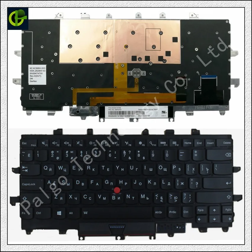 Russian Backlit Keyboard for Lenovo Thinkpad Carbon X1 Gen 4 4th 2016 X1C Black RU laptop 00PA734 00PA698 01AV154 Russian Backlit Keyboard for Lenovo Thinkpad Carbon X1 Gen 4 4th 2016 X1C Black RU laptop 00PA734 00PA698 01AV154