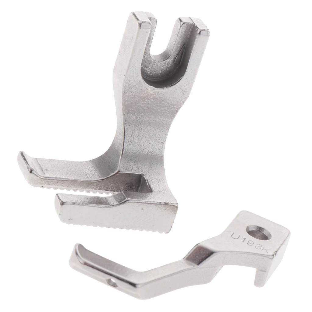 Industrial Sewing Machine Walking Piping & Welting Zipper Feet Set U192 U193