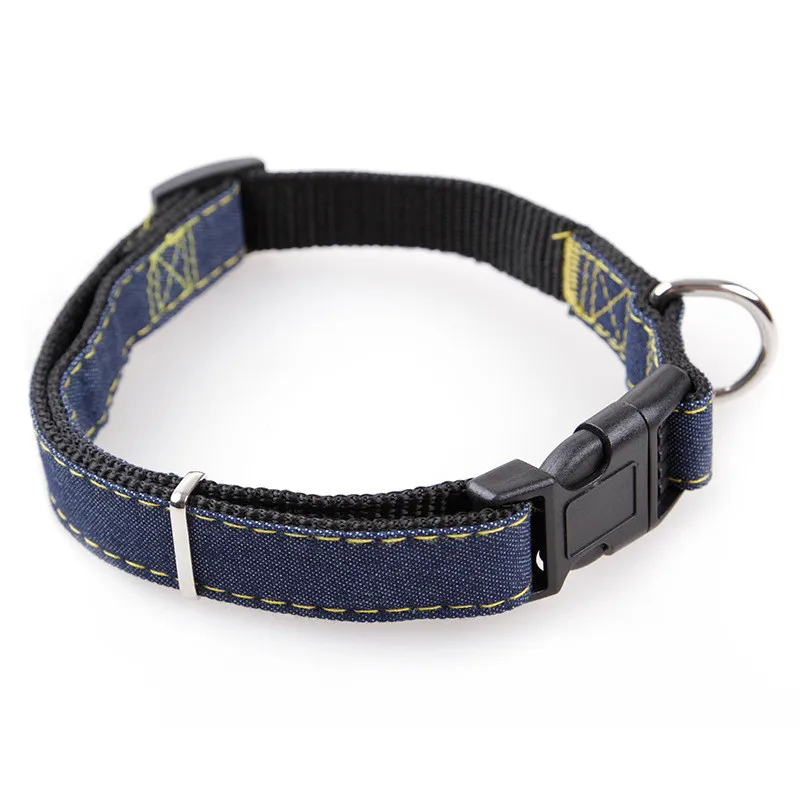 Adjustable No-Pull Denim Dog Harnesses Leash Collar for Greater Control Safety Dog Training Walking Running Rescue Harness 29