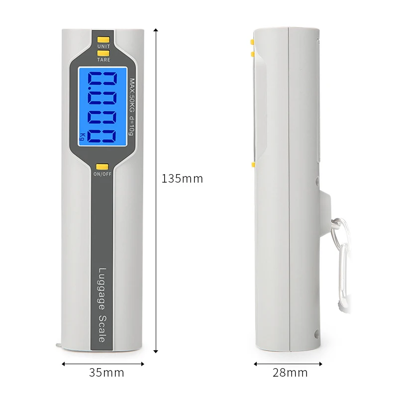 Чемодан с цифровой индикацией шкала подвесного крючка с 1 м рулеткой 50 кг x 10 г для травального багажа чемодан сумка весы