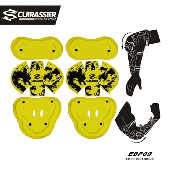 

Cuirassier EDP09 Motorcycle Motocross Elbow Pads Protector Guards Protective Moto Elbowpad Brace Support Gear Padding 5 Colors