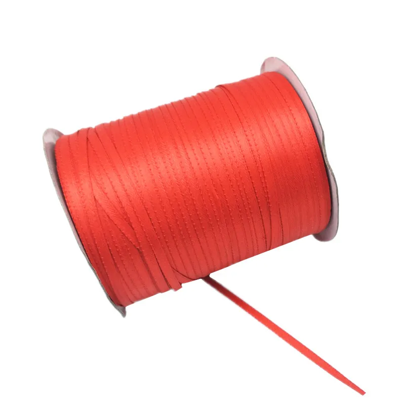 Silk Satin Ribbon 25yards 3mm handmade DIY Material Arts crafts sewing christmas wedding party decoration