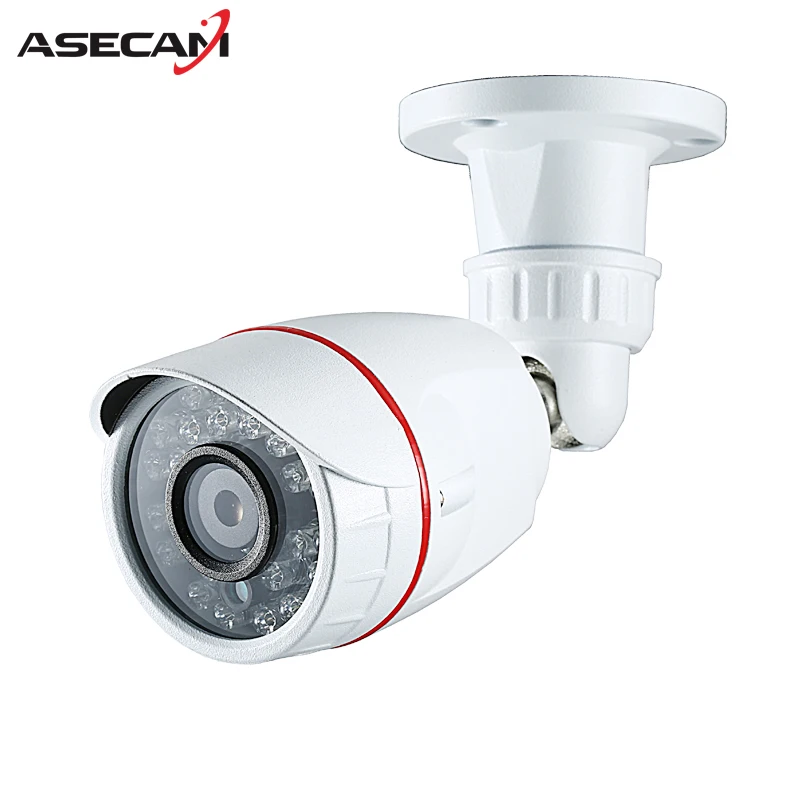 

New 2MP HD 1080P AHD Security Camera CCTV White Metal Mini Bullet Video Surveillance Waterproof IR Night Vision Vandal-proof