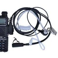 bf 888s uv Baofeng מכשיר הקשר אקוסטית Tube אוזניות מיקרופון 2 לקבלת אפרכסת PIN PTT UV-5R BF-888S שני הדרך רדיו מיקרופון K נמל (4)