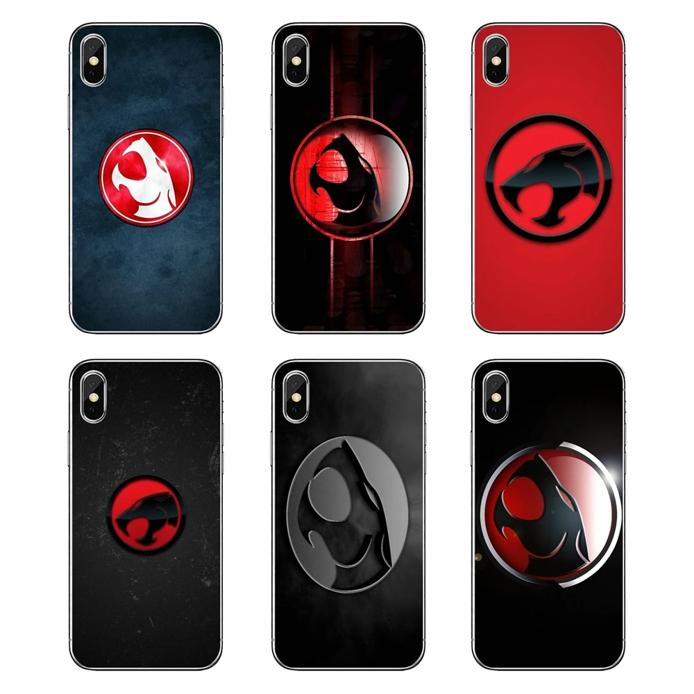 

Thundercats Logo Famous Cartoon Poster Transparent TPU Skin Case For iPod Touch iPhone 4 4S 5 5S 5C SE 6 6S 7 8 X XR XS Plus MAX