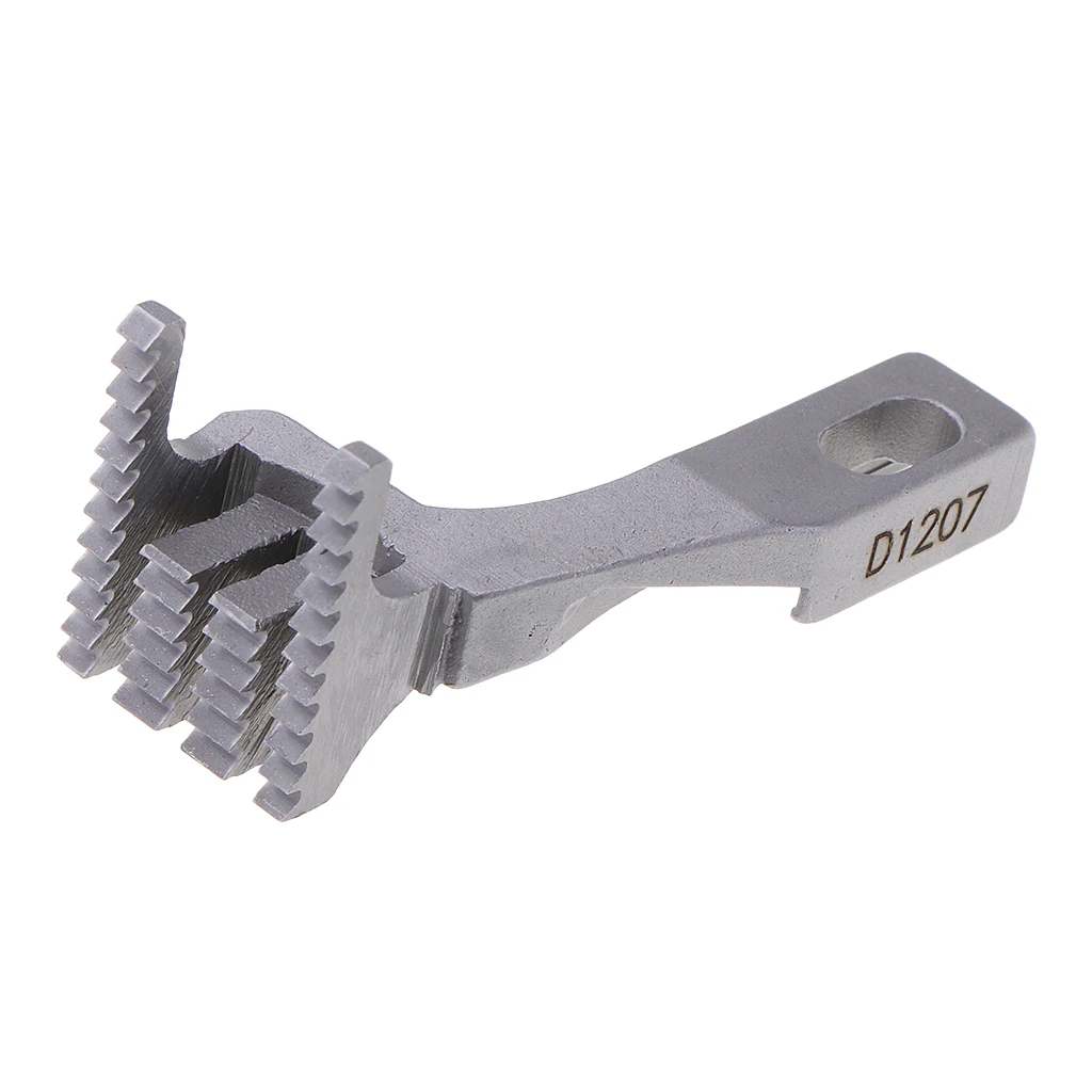 Steel Industrial Coverstitch Sewing Machine Feed Dog H1259/D1207 Set for Siruba F007E-W122