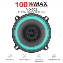 1pcs 5 Inch 100W Car HiFi Coaxial Speaker Vehicle Door Auto Audio Music Stereo Full Range Frequency Speakers for Car 1pcs 5 Inch 100W Car HiFi Coaxial Speaker Vehicle Door Auto Audio Music Stereo Full Range Frequency Speakers for Car