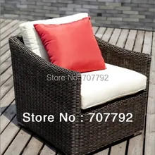 Стиль открытый плетеный диван сад дизайн