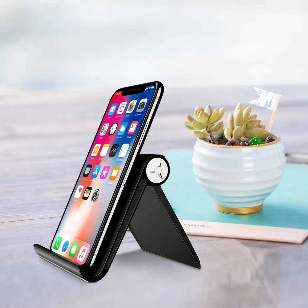  Hocke Telefon Halter für iPhone 8 7 X Universal Schreibtisch Halter-standplatz für Samsung SONY Han