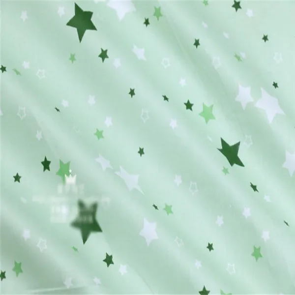 50x50 см саржевая хлопковая ткань для DIY лоскутное шитье подушки детское платье постельные принадлежности украшения материал звезды волна - Цвет: No.35