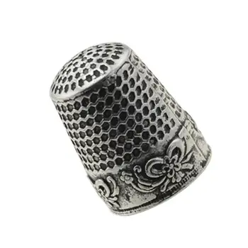 

Finger Thimble Hard Protector Metal Sewing Tools Needles Partner Classical 1PC