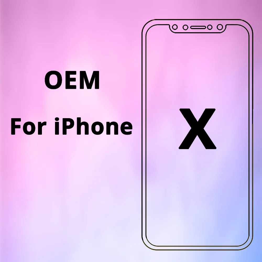 ЖК дисплей для IPhone X сменный сенсорный экран 5 8 дюйма черный или белый цвет OEM