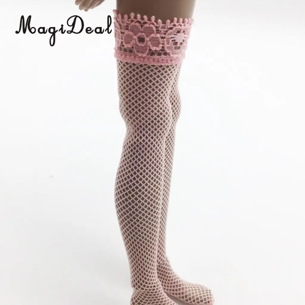 1/6 Female Action Figure Lace Stockings Socks 3Pairs for 12