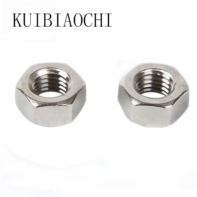 

50pcs DIN934 Stainless Steel Hex Nut Hexagon Nuts HW009 M2 M2.5 M3 M4 M5 M6 M8 M10 304
