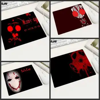 

XGZ Cool Bloody Black Bottom Small Size Mouse Pad Mouse Player Game Gaming Notebook Home Desk Decoration Mat for Mass Effect