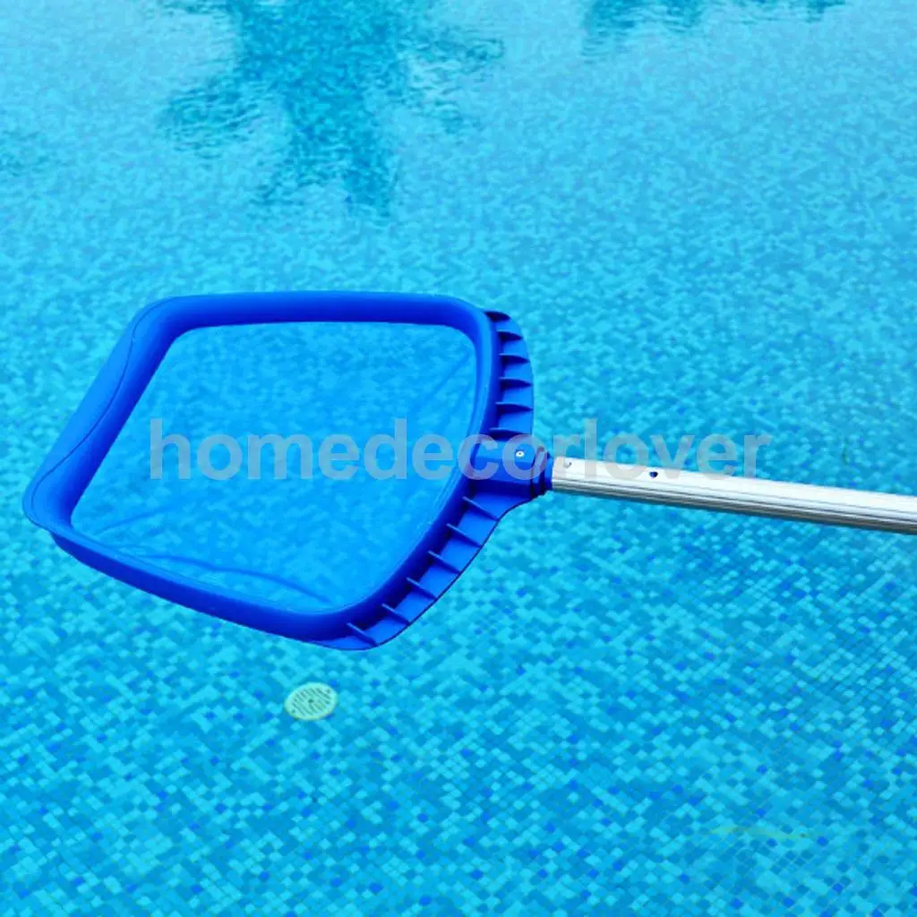 2-Stage Telescopic Pole Part for Leaf Skimmer Net Swimming Pool Spa Cleaner Cleaning Tool