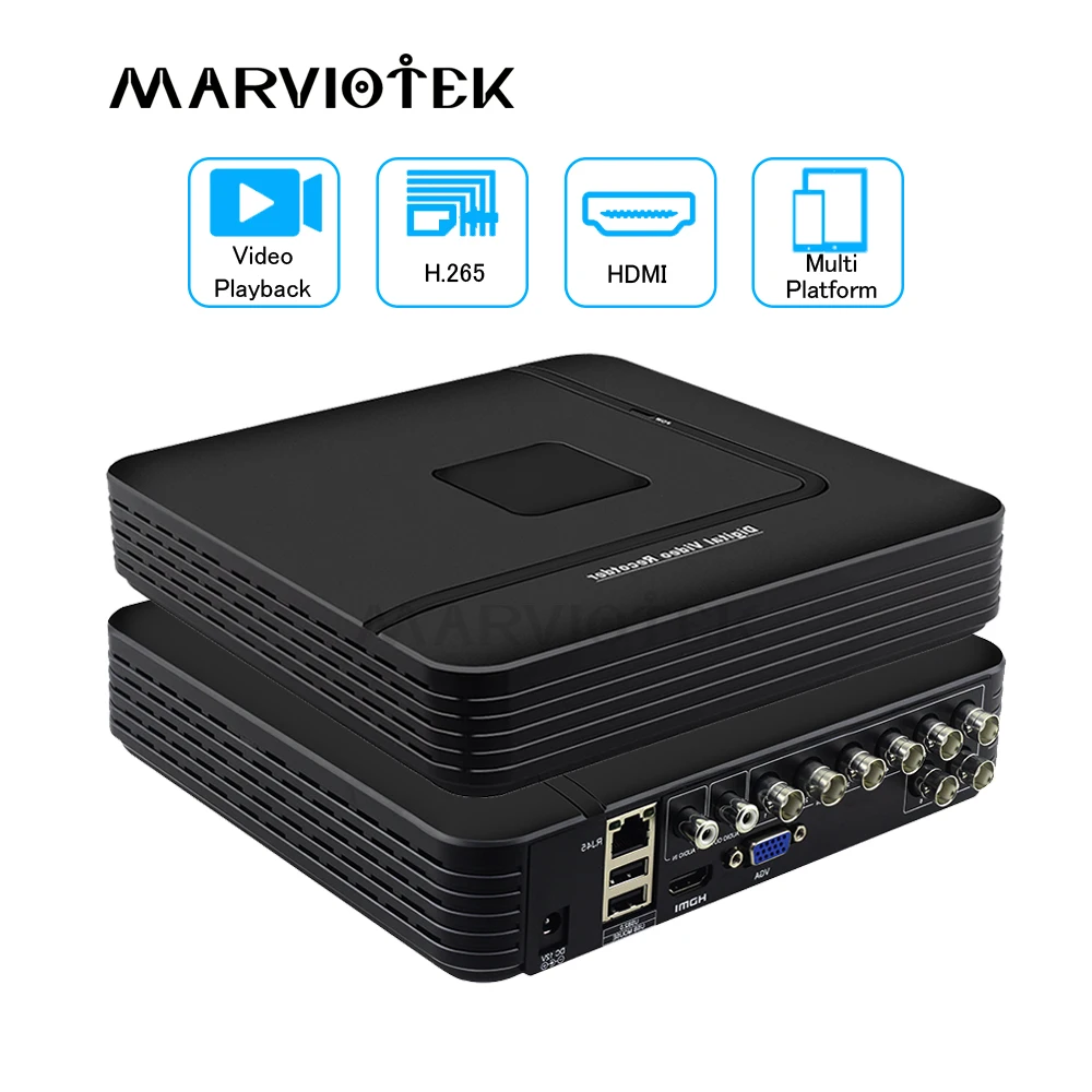 CCTV NVR IP 4CH 960P 12CH 1080P 16CH Домашняя безопасность видео наблюдение видео регистратор детектор движения ONVIF Мини DVR 5MP выход NVR