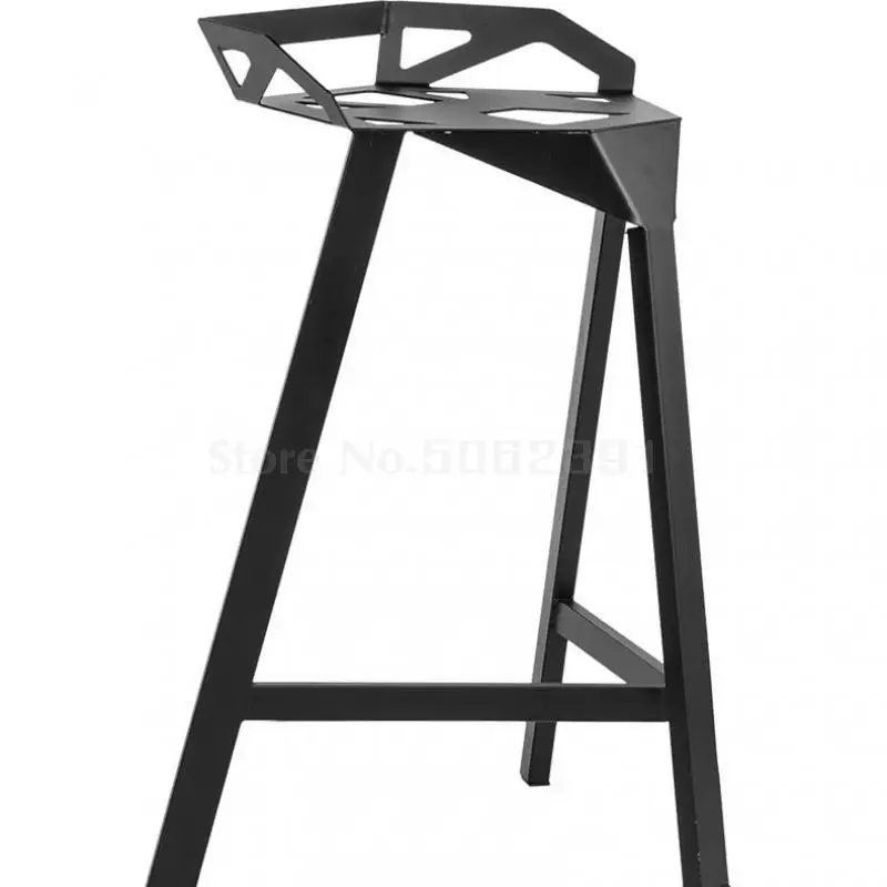 

Industrial Wind, Wrought Iron Bar Chair Stool Chair Stool Checkout Bar Ktv Creative Kong
