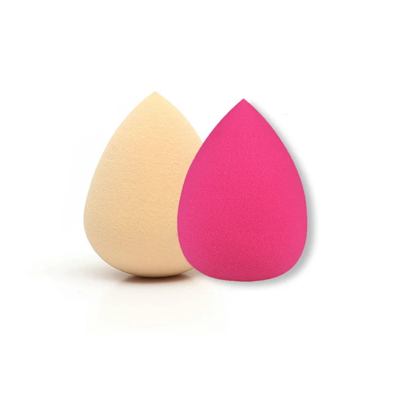 

2pcs/lot Water Drop Shape Beauty Convenient mini Cosmetic Puff Makeup Foundation Sponge Puff Flawless Smooth HF#093