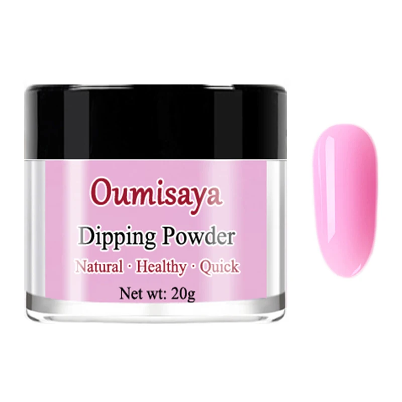 20 г/шт. Oumisaya Nail Dip порошок цвета, Dip системы первой необходимости, без запаха и здоровый(нет необходимости УФ/светодиодный светильник лампы лечения - Цвет: D003