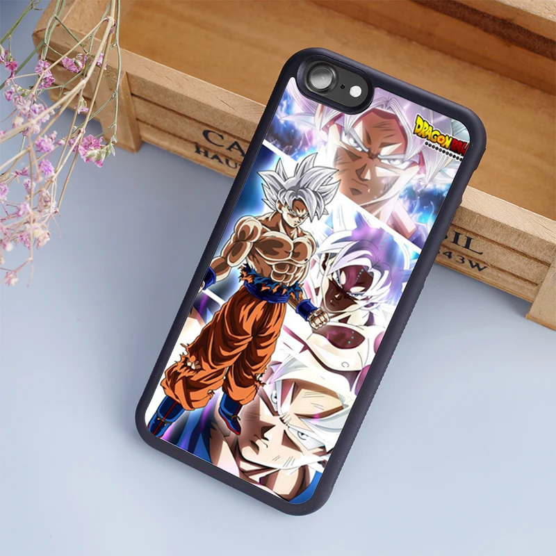 HOUSTMUST Dragon Ball Goku Case cover For iPhone 5 5S SE 6 ...