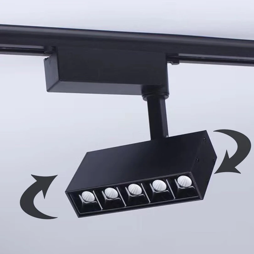 4 шт. светодиодное освещение для внутреннего трека 5x2 Вт 10x2 CREE светодиодный