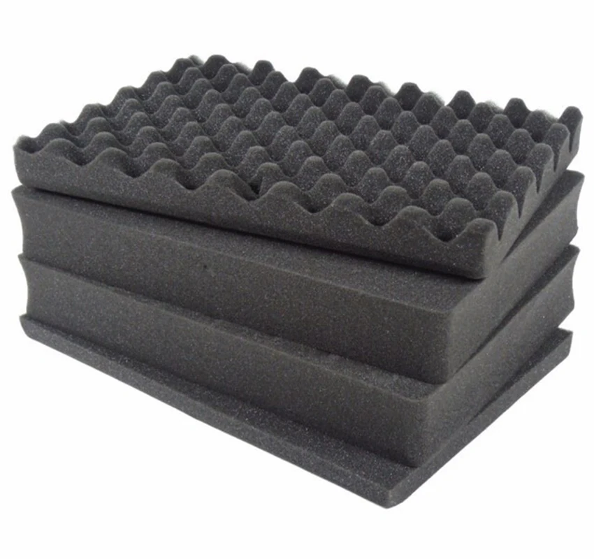 508*356*254mm easy cutting pick pluck foam for 2620,without hard plastic case