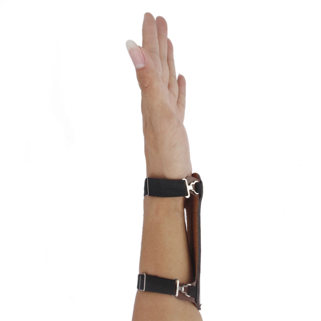 Artificial Cow Leather  Archery Arm Guard Protect Safe Hunting Gear