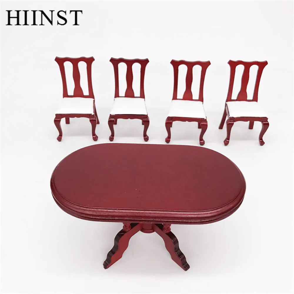 HIINST Toys for children Simulated doll house model wooden Table chair Collection Miniature kids Room Decor 2019 girls gift set HIINST Toys for children Simulated doll house model wooden Table chair Collection Miniature kids Room Decor 2019 girls gift set