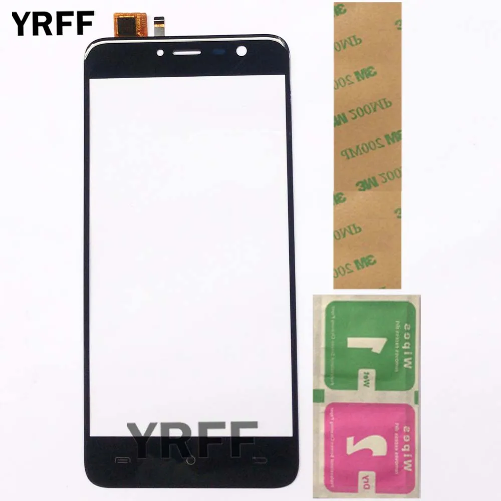 

5.0'' Touch Screen Front Glass For Cubot Note Plus Touch Screen Glass Digitizer Panel Lens Sensor Phone Adhesive Wipes