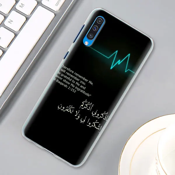 Muslim Islam Bismillah Allah Case Cover for Samsung Galaxy A30 A40 A50 A70 A6 A8 Plus A7 A9 M30 Phone Case Coque - Цвет: 11