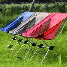 Портативный светильник, складной стул для кемпинга, стул для рыбалки, фестиваля, пикника, барбекю, пляжного кресла S31D5