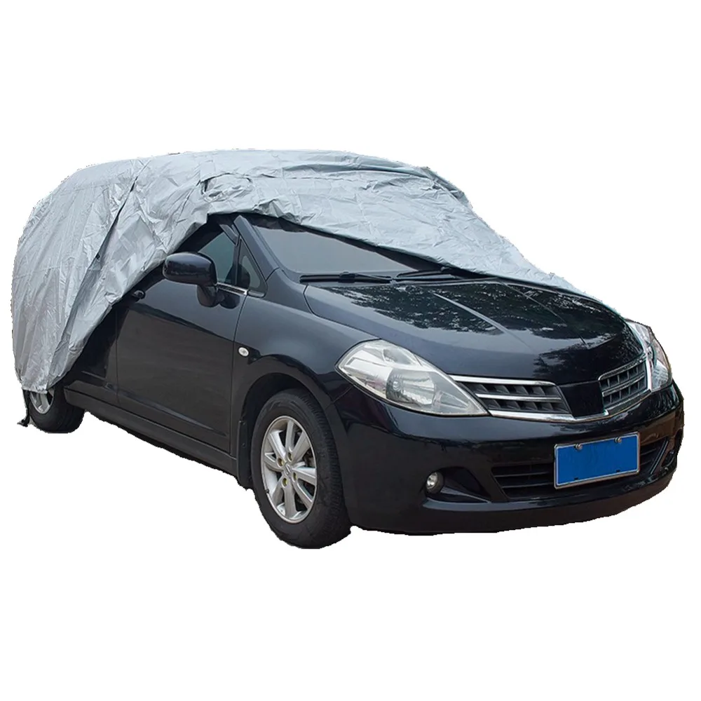 Nylon Full Car Cover Outdoor Snow Covers 1 Pcs Protection Auto