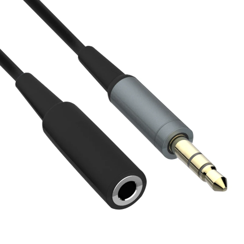 KZ 3.5mm 3 pole Jack Male to Female Stereo Audio Extension Cable