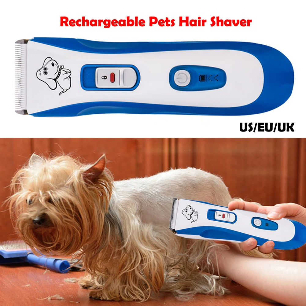 Rechargeable Low noise Pet Hair Clipper Remover Cutter Grooming Cat Dog