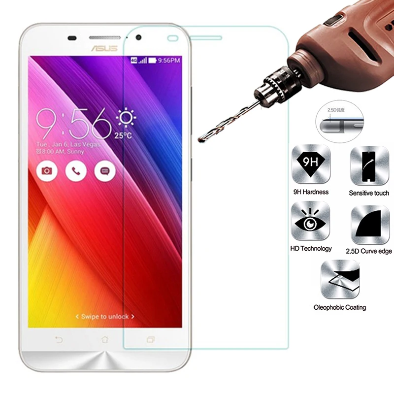 Закаленное стекло 2.5D для ASUS Zenfone Max 9H Высококачественная Взрывозащищенная