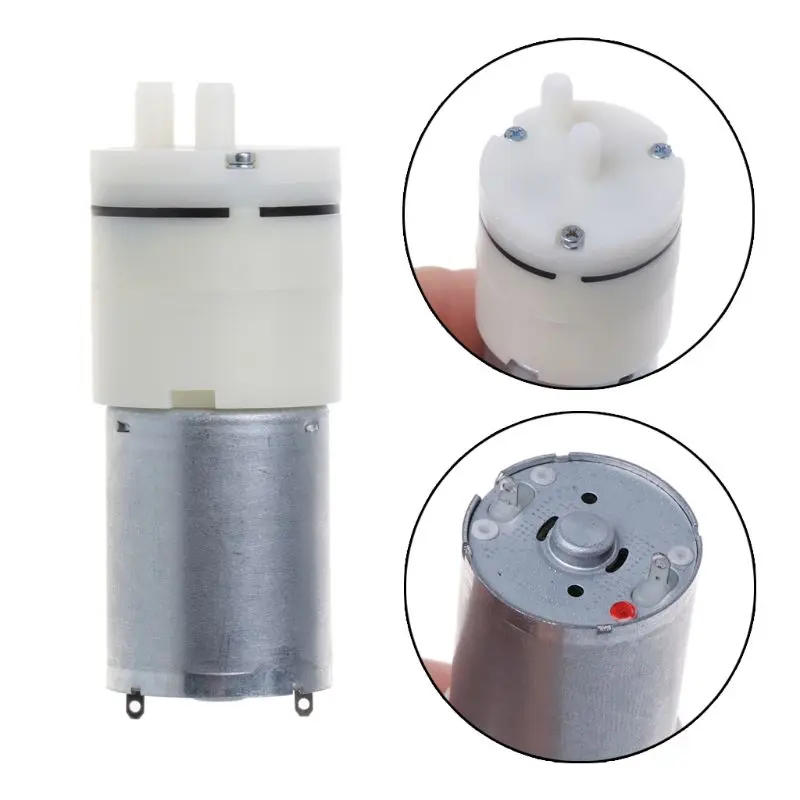 

DC 3V Micro 370B Air Pump Electric Vacuum Pump Mini Pumping Booster For Medical