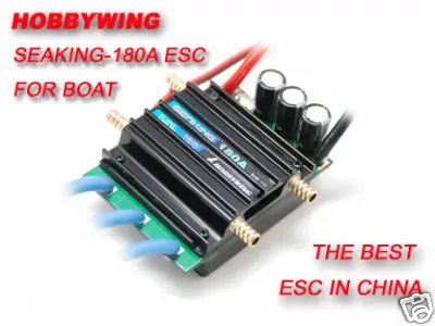 

Hobbywing Seaking-180A Brushless ESC for RC Boat V2